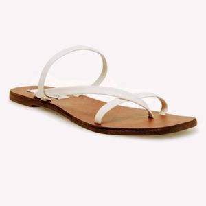 NWT Steve Madden Janessa White Sandals